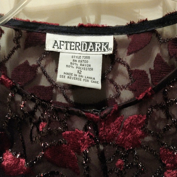 After Dark long dress